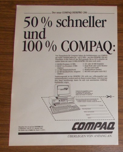 Rare advertising compaq - rare,