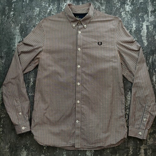 Fred perry shirt men red - shirt,