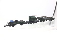 Marklin 86572 Z Gauge DB Crane and Match Wagon Set