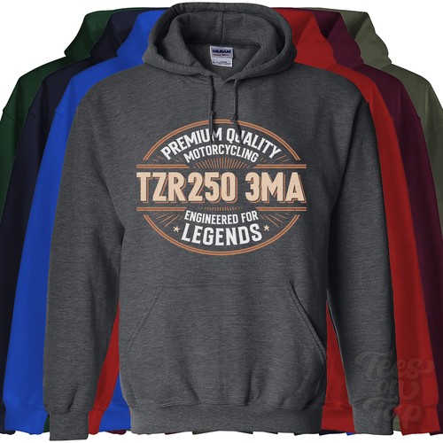 Tzr250 3ma hoodie premium - 3ma,