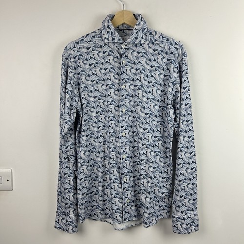 Eton shirt mens - eton, blue