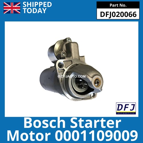 Bosch starter motor 0001109009 - starter,