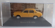 [27] DIE CAST RENAULT 12 TL 1976 LARGE MEMORABLE CARS IN MEXICO - 1/43