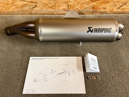 Akrapovic exhaust exhaust