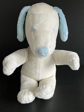 Vintage Snoopy Soft Toy Blue