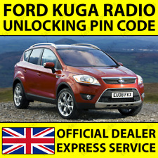 ✅FORD KUGA RADIO UNLOCKING PIN CODE FOR SONY 6000 CD 4500 RDS TRAVELPILOT✅