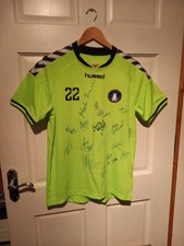 Signed Limerick Fc Republic of Ireland Fai Hummel Training Jersey Shirt Kit Top