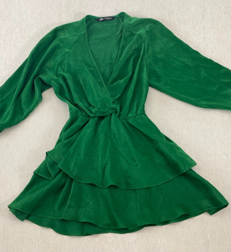 Zara wrap tiered - zara,