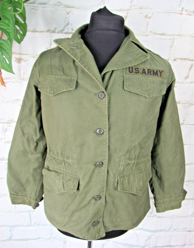 Vintage army woman field - us,