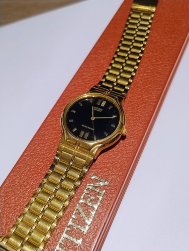 Vintage citizen mens gold tone - mens,