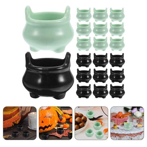 20pcs halloween mini cauldrons - halloween,