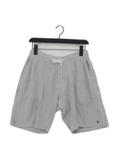Jack Wills Men's Shorts S Grey 100% Cotton Sweat