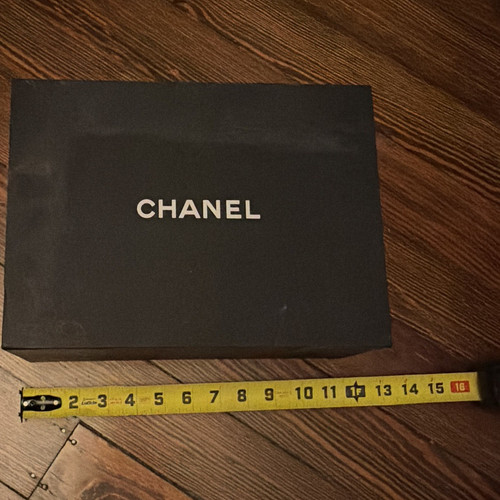 Chanel black large rectangle - black,
