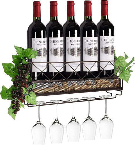 Wall mounted wine rack - wine,