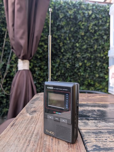 Vintage casio 400t - vintage, tv-400t
