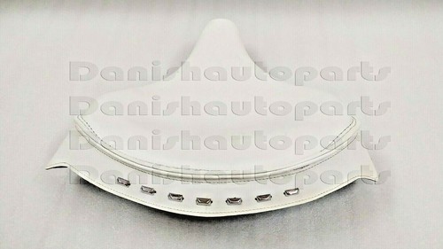 Police solo seat white leather - solo,