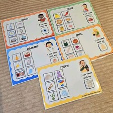 Five Senses Sorting Activity
