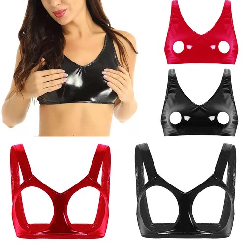 Women sexy cupless - sexy, bra