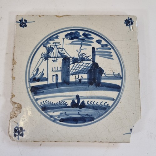 Antique 18thc delft blue - antique, and