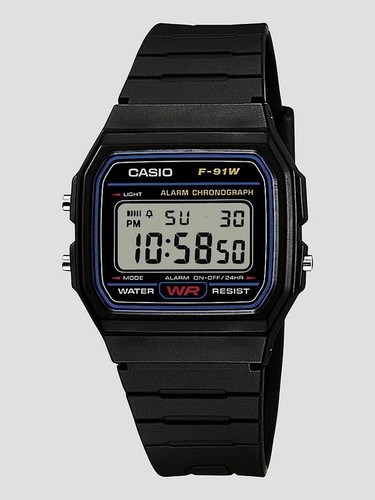 Casio 91w 1yer digital - digital, wrist