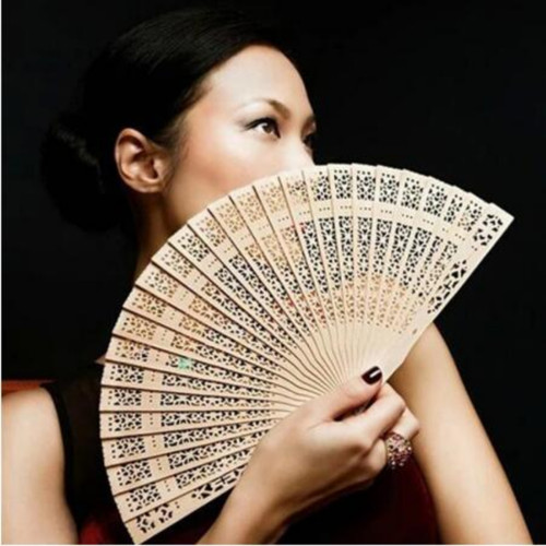 Chinese bamboo folding hand - bamboo,