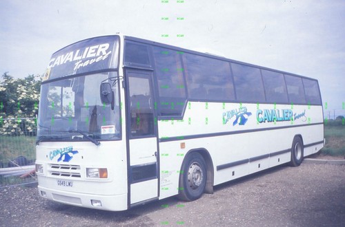35mm slide volvo b10m - volvo, ex