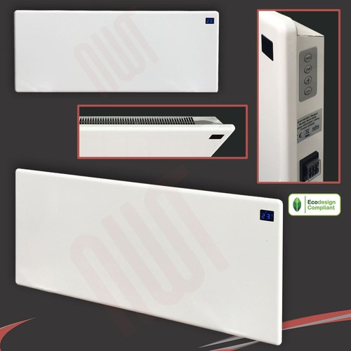 White electric panel heater - electric,