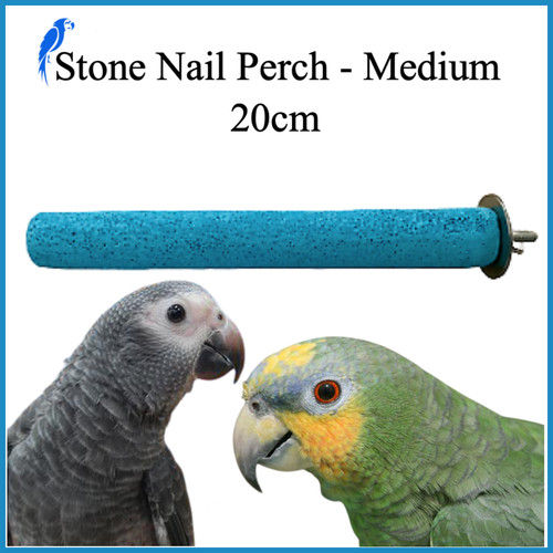 20cm stone nail perch - nail, perch,