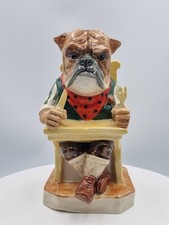 Kevin Francis jug Bulldog Dinnertime unique model KF personal property