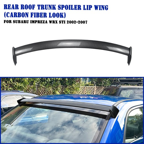 Carbon look rear - look, lip