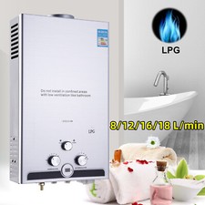 8L/12L/16L/18L LPG Water Heater Tankless Water Heater Water Storage Boiler