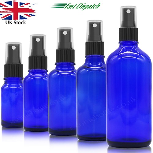Blue glass spray - , bottle
