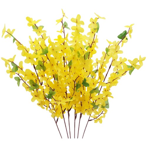 6pcs artificial forsythia - 6pcs,