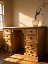 Quality Vintage pine desk