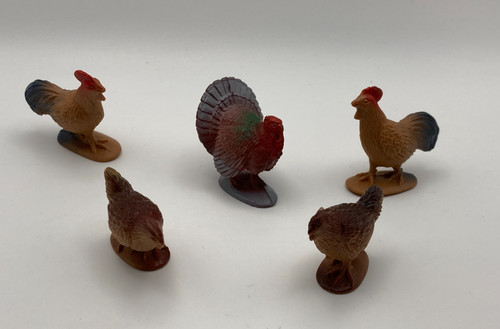 Plastic chicken turkey - &,