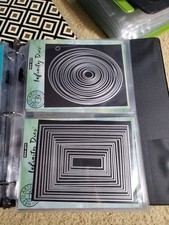 Binder of Many Dies & Embossing plates, Lawn Fawn Spellbinders My Favorite Thing