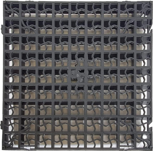 Black plastic paving - black,