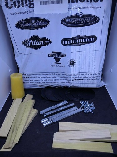 Pool table assembly - pool, cloth