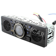 Car Stereo Bluetooth FM Radio MP3 Player SD AUX USB Head Unit Built-in 2 Speaker