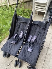 Double buggy Black 