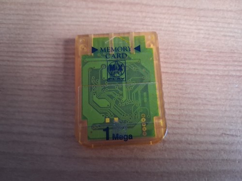 1mb playstation memory card - 1mb,