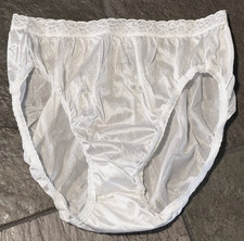 HANES Large SNOW WHITE Silky