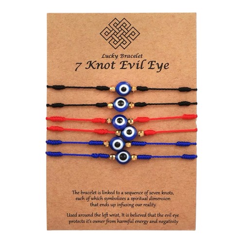 The knot evil eye bracelets - evil,