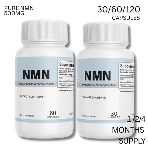 Pure nmn 500mg capsules - nmn, energy