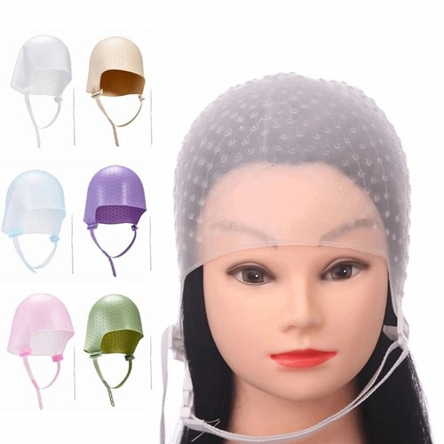 Silicone hair highlighting cap - hair,