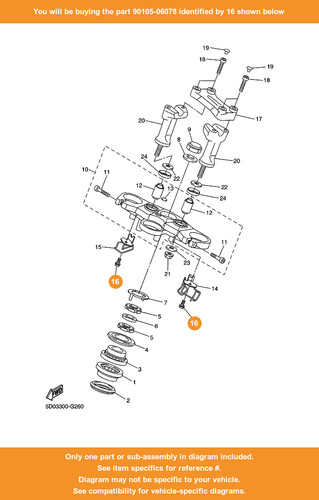 Yamaha bolt flange - bolt,,