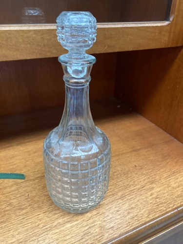 Glass decanter with stopper - decanter,