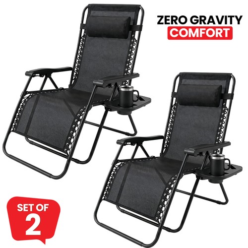 Zero gravity chairs set - zero,