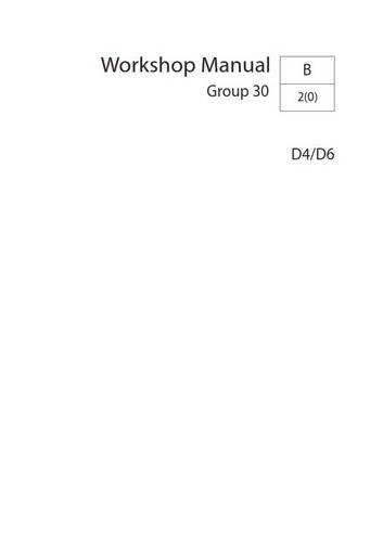 Volvo penta workshop - d4,