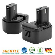 2x 4000mAh 12V Battery For Hitachi EB1214S 320386 EB1212S EB1214L EB1230X EB1230HL